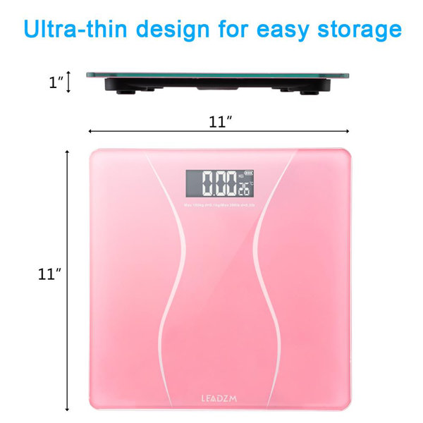 Ktaxon Digital Electronic LCD Body Weight Smart Bathroom Scale Bathroom  Scale Review - Consumer Reports