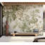 Murale à motif floral pelez et collez - Fleurs rétro rétro crème-678555885