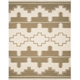 Wool Southwestern Area Rug in Masa / Natural