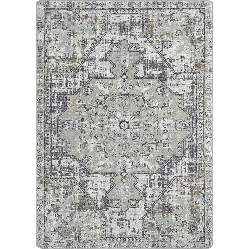 Canyon Tapestry 3'10" x 5'4" Area Rug in Colour Twilight, Rectangle 3 pi 10 po x 5 pi 4 po