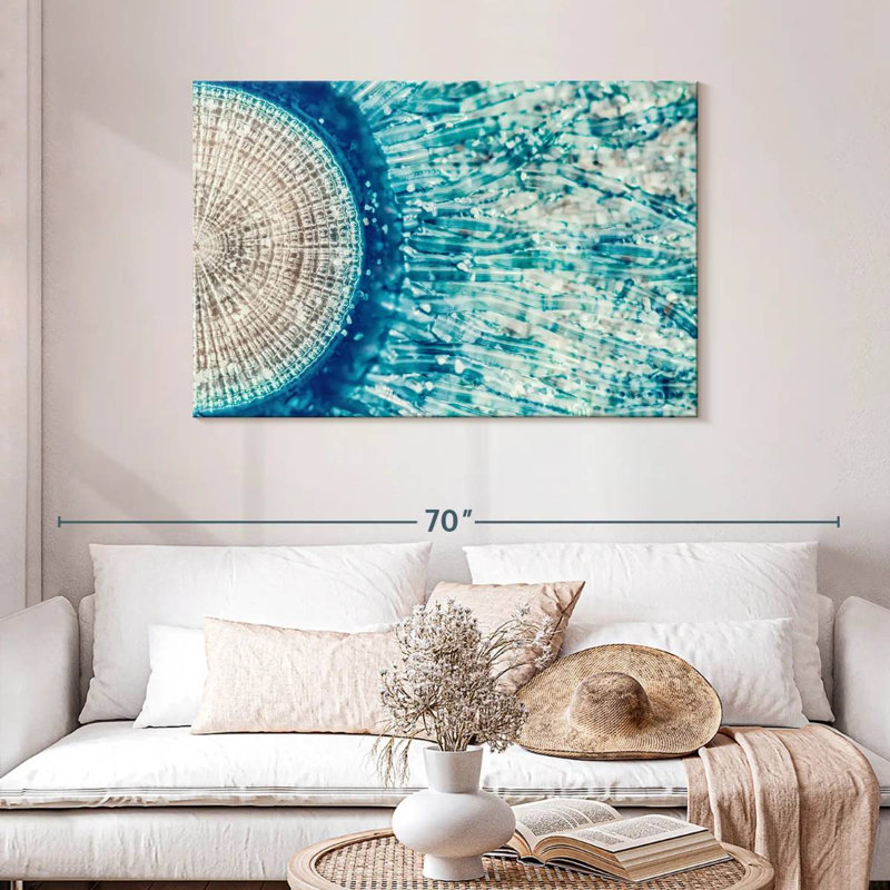Crowle Jellyfish Details, 30" H x 45" W