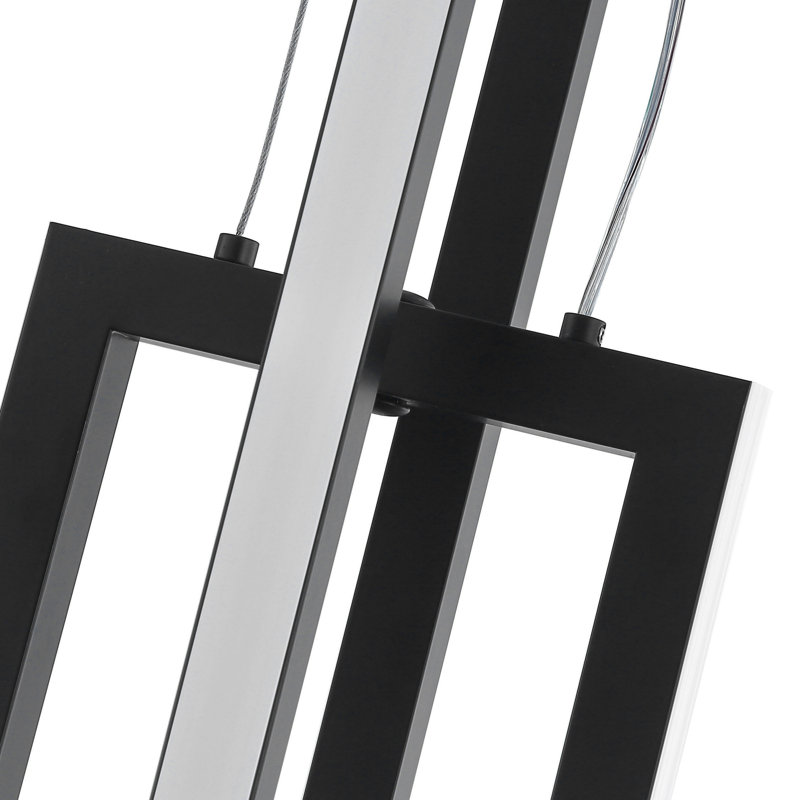 Marazi 2 - Light LED Unique/Statement Pendant, Black