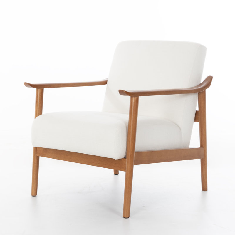 Fauteuil Wythe, Blanc
