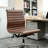 Mid & High Back Genuine Leather Armless Office Chair, Computer Desk Chair-2101269178-2101269172