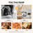 750W Commercial Food Mixer Dual Rotating Dough Kneading Machine