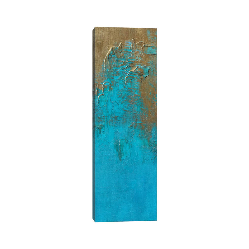 Bronzed by KR MOEHR - Wrapped Canvas Panoramic Painting, 30.48 cm H x 91.44 cm W x 1.91 cm D