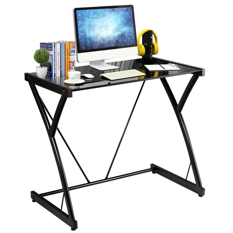 Metal Base Computer Desk