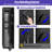 4-5 Gun Safe for Carbine and Pistols Home, Gun Cabinet with Removable Shelf