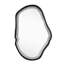 Miroir mural moderne noir l 31,9 po