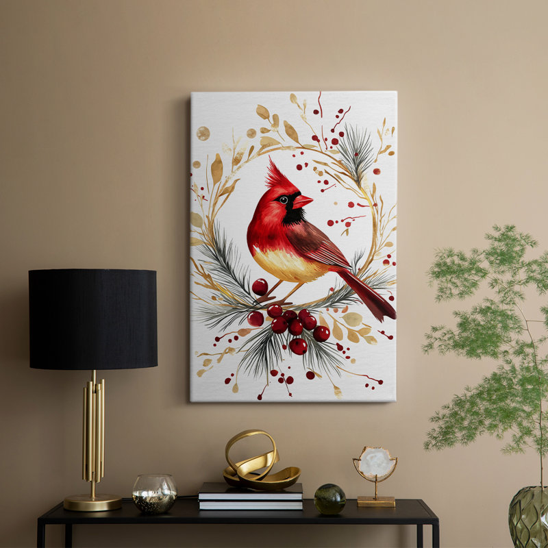 Art des Fêtes de Noël CMXCII - galerie Cavas sur mesure, H 27 po x l 18 po