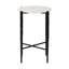 Table d'appoint en marbre Baxton Studio Mendez