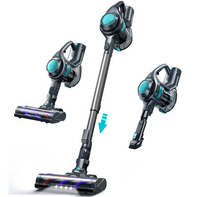 Cordless Stick Vacuum Rechargeable Handheld Cleaner with LED Headlight