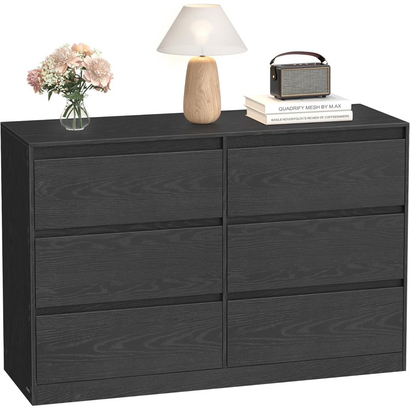 119.4cm W Chest of Drawers, Black
