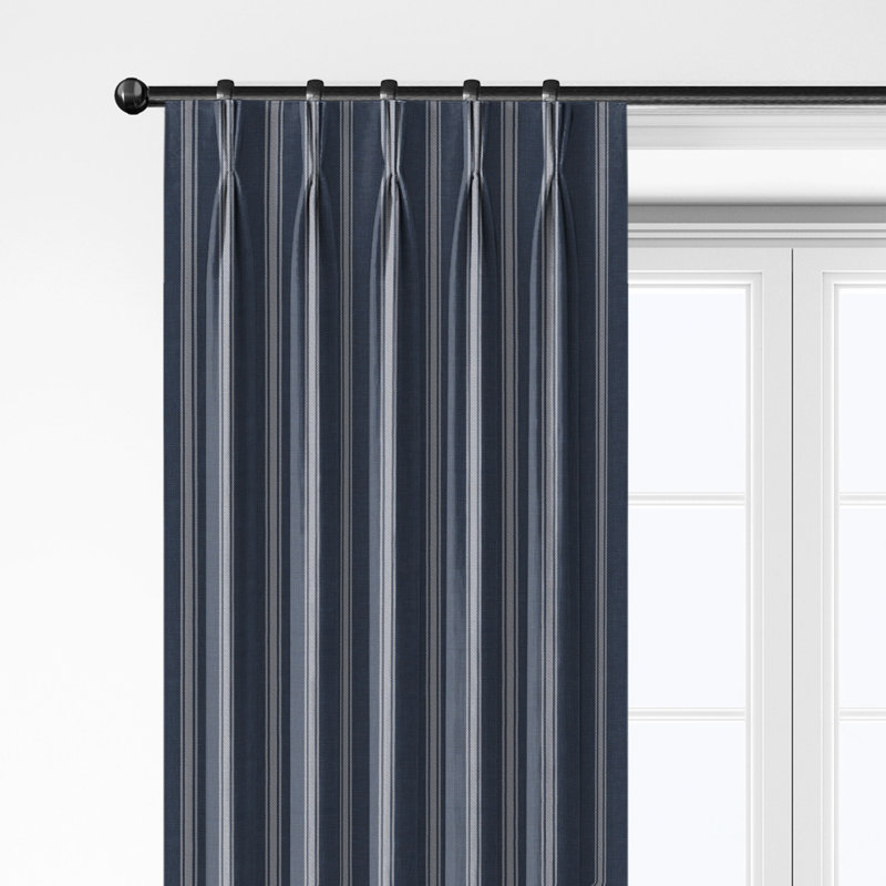 Ensemble de 2 rideaux en coton Shay, L 20 po x L 132 po
