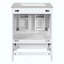 Meuble-lavabo de salle de bain avec lavabo encastré intégré, armoire de rangement, portes à fermeture en douceur, tiroir divisé et tablette à double couche pour un rangement polyvalent-2017439283