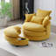 Fauteuil demi-tonneau pivotant à 360 °-315484314