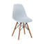 Ensemble de 4 chaises de salle à manger, chaises de salon, blanc