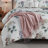 7 Piece Printed Seersucker Comforter Set With Throw Blanket-113361419
