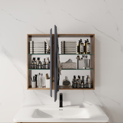 Armoire de salle de bain avec miroir