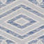 Tapis bleu / ivoire Elwell-1696140488