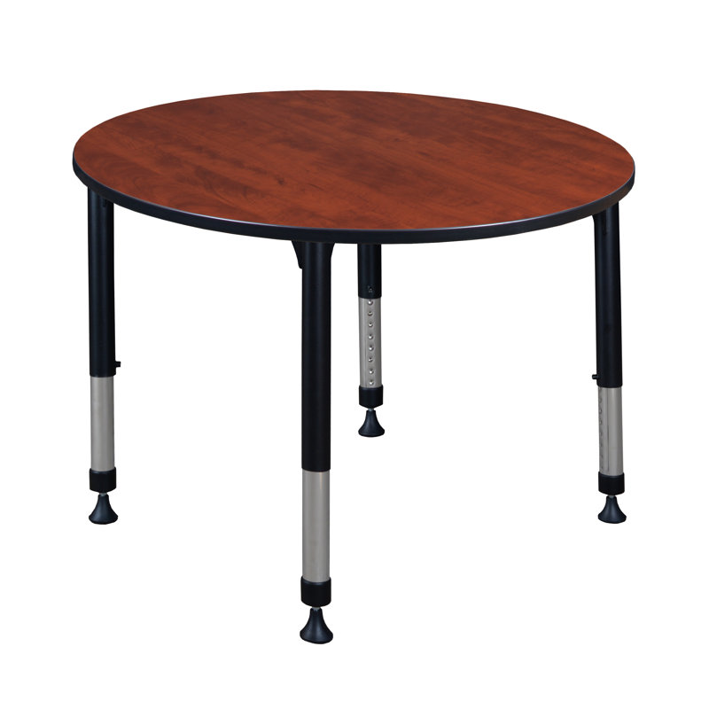 Albaugh Round Breakroom Table, Cherry, 34" H x 36" L x 36" W
