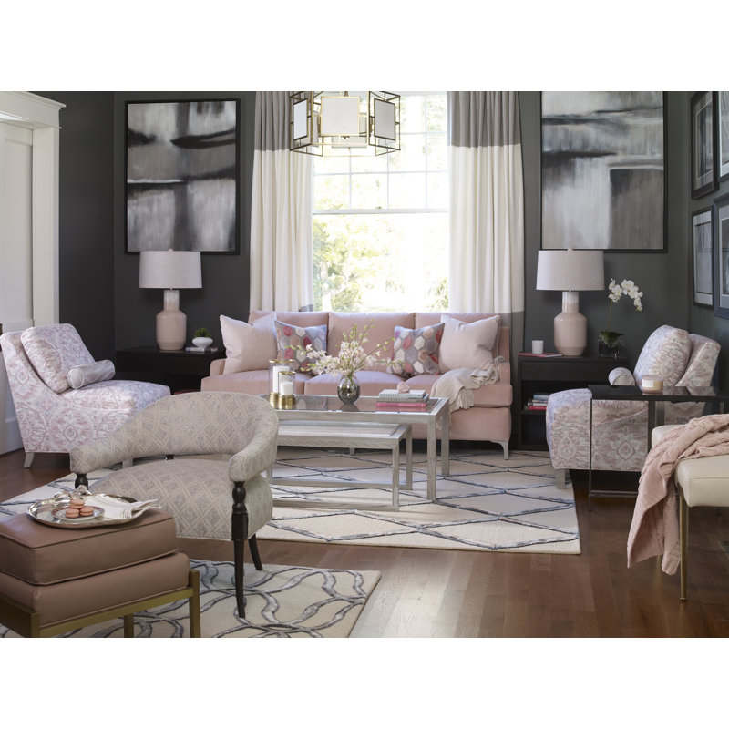 Remy 86.5" Sofa, 9953 Mink, Hazelnut
