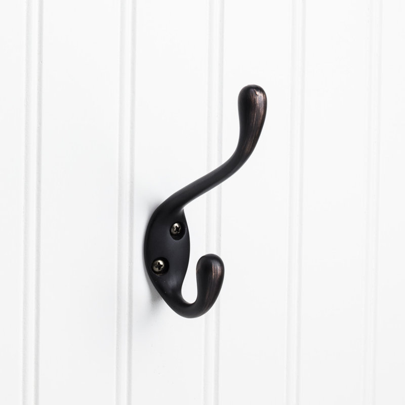 Metal Wall Hook, Brushed Oil Rubbed Bronze