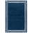 Lauren Ralph Lauren 6953 Hand Tufted Wool; Viscose Geometric Rug in Dark Blue/Ivory-109401649