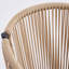 Chaise de salle à manger en métal avec coussins Wilmette-1445862529