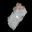 Lumineux, apophyllite et stilbite Gemmy