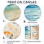 Beach Day Umbrella Parade V - Art mural côtier-220917630-220917627-220917624