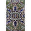 Tapis unique en laine 8 pi 10 po x 12 pi 3 po Silk Treasures