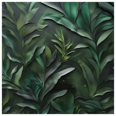 Lush Green Foliage Wall Tapestry - Foliage Wall Decor