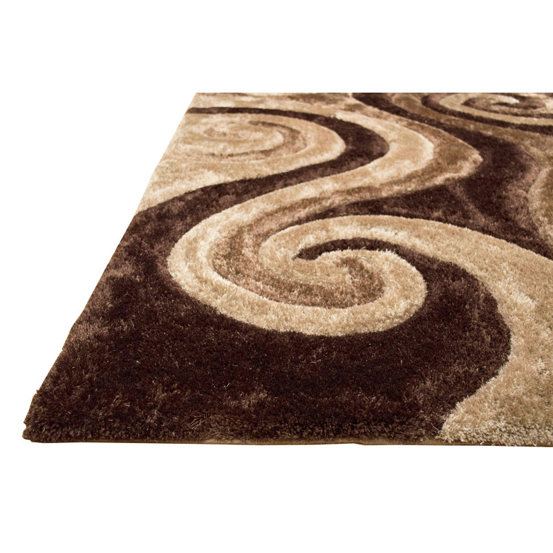 Tapis modernes Handister Rugs 3-D-805 Coco 5 pi x 7 pi, Rectangle 5 pi x 7 pi