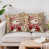 Bonbon bonhomme de neige beige et rouge