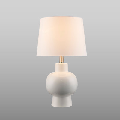 Harlo Ceramic and Fabric Bedside