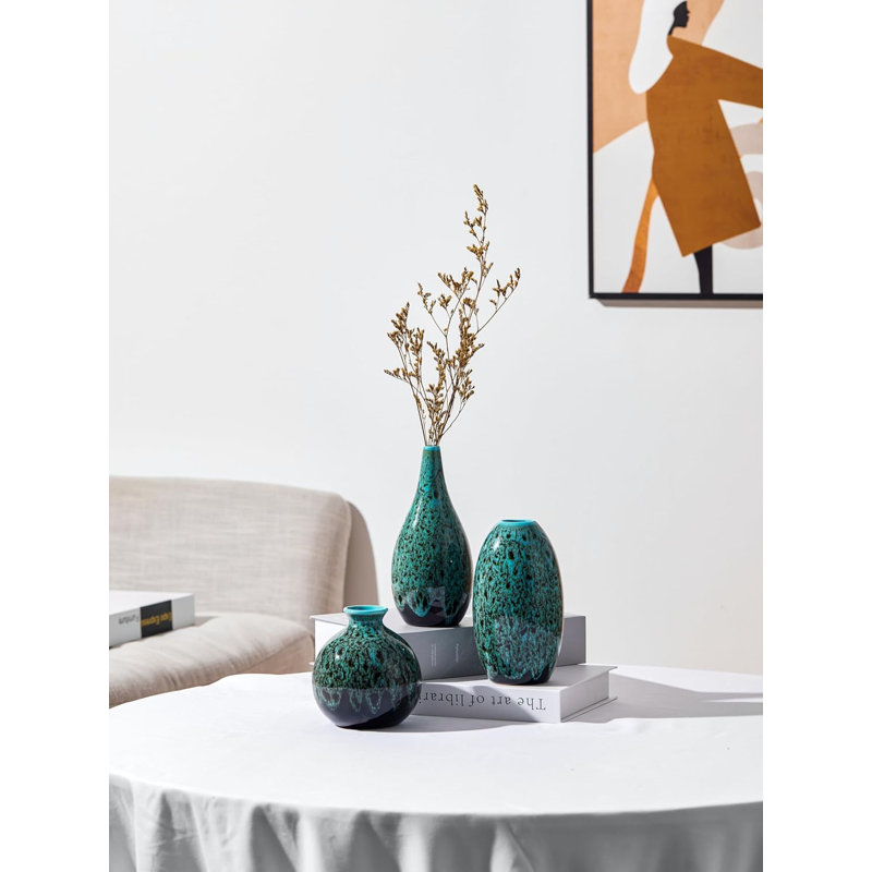 Ceramic Flower Bud Vase Set