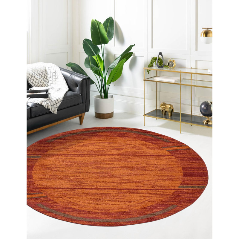 Alair Abstract Indoor Rug, Round 3'3"