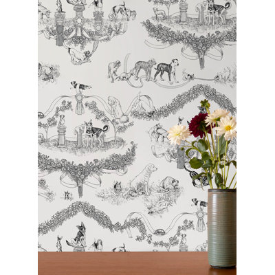 Worst in Show Matte Vinyl Peel and Stick Wallpaper