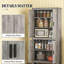 Armoire de rangement autoportante, garde-manger avec tablettes réglables-823888280