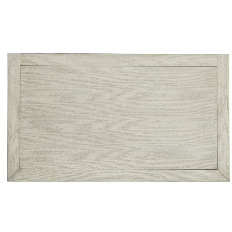 Bianca 36" Beige Ash Veneer Nightstand with Woven Raffia Drawers