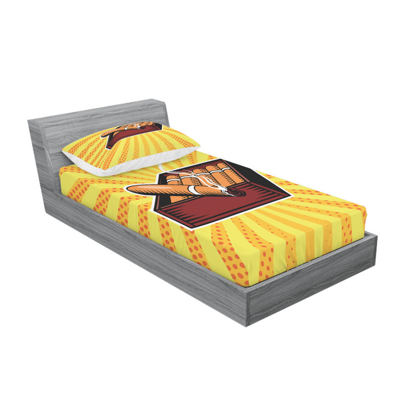 Microfiber Sheet Set, Twin XL Sheet Set + Fitted Sheet + 1 Pillowcase