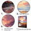 «Natural Harmony Blooming Delights Sunset II», reproduction sur toile-647126069-647126068