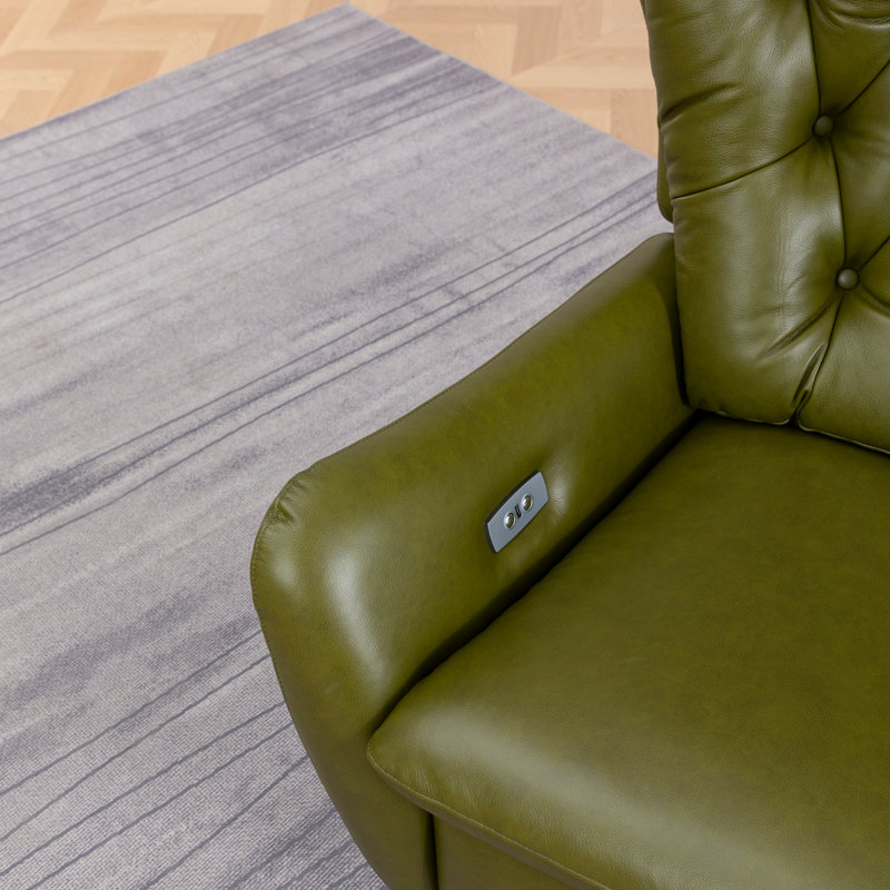 Fauteuil inclinable à oreilles Harrington, Vert olive
