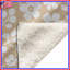 Couvertures blanches à motif floral-132414987