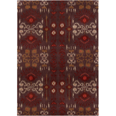 Plyler Performance Wool Ikat Indoor Rug