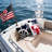 Nautica Coral Blue Cotton Throw Pillow-131639953