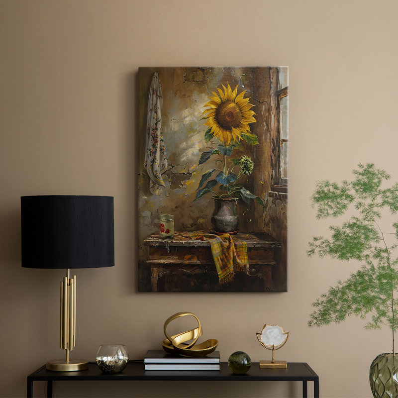 FLORAL Series DVII - Gallery Cavas, H 18 po x l 12 po