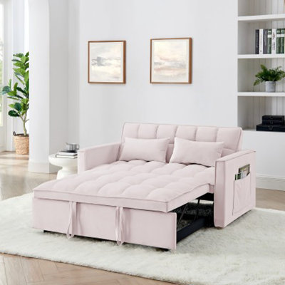 Canapé-lit pliable polyvalent avec dossier réglable pour un confort ultime