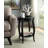 Alysa Black Finish Accent Table